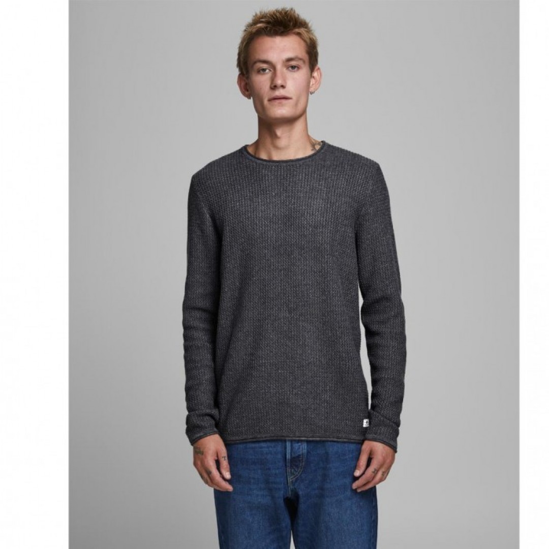 JACK & JONES JPRBLUCARLOS KNIT CREW NECK NOOS MOOD INDIGO